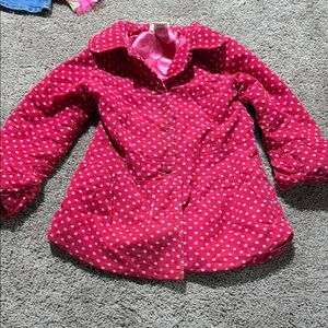 Size 6 heart/polka dot jacket